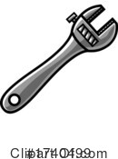 Wrench Clipart #1740499 by Hit Toon
