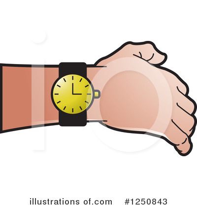 Wristwatch Clipart #1250843 by Lal Perera