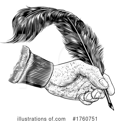 Royalty-Free (RF) Writer Clipart Illustration by AtStockIllustration - Stock Sample #1760751