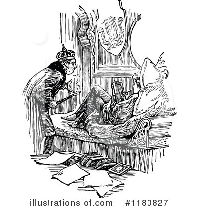 Royalty-Free (RF) Writing Clipart Illustration by Prawny Vintage - Stock Sample #1180827