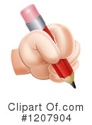 Writing Clipart #1207904 by AtStockIllustration