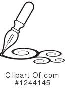 Writing Clipart #1244145 by Lal Perera