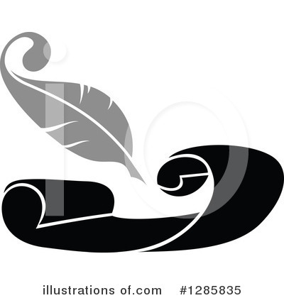 Royalty-Free (RF) Writing Clipart Illustration by Vector Tradition SM - Stock Sample #1285835