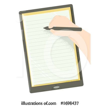Royalty-Free (RF) Writing Clipart Illustration by BNP Design Studio - Stock Sample #1698437
