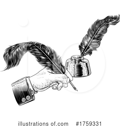 Royalty-Free (RF) Writing Clipart Illustration by AtStockIllustration - Stock Sample #1759331