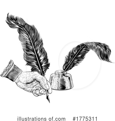 Royalty-Free (RF) Writing Clipart Illustration by AtStockIllustration - Stock Sample #1775311