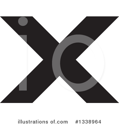 X Clipart #1338964 by ColorMagic