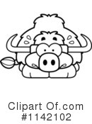 Yak Clipart #1142102 by Cory Thoman