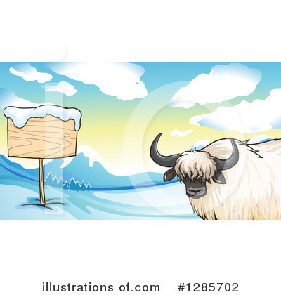Yak Clipart #1285702 by Graphics RF