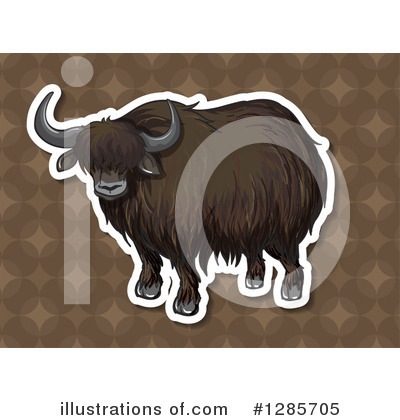 Yak Clipart #1285705 by Graphics RF