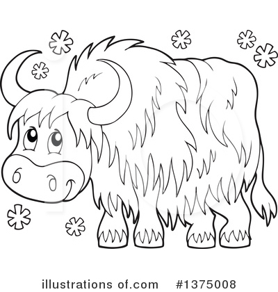Yak Clipart #1375008 by visekart