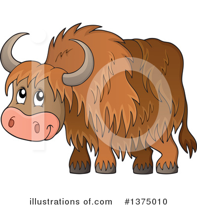 Yak Clipart #1375010 by visekart