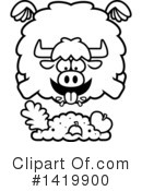 Yak Clipart #1419900 by Cory Thoman