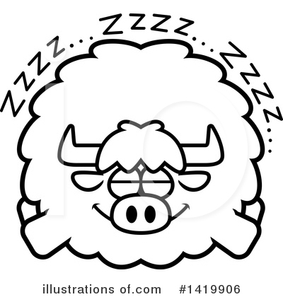 Yak Clipart #1419906 by Cory Thoman