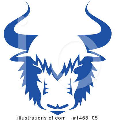 Bull Clipart #1465105 by patrimonio