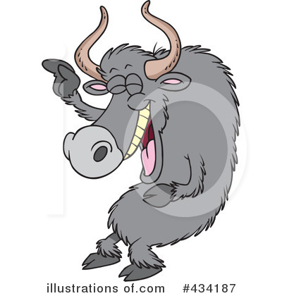 Yak Clipart #434187 by toonaday