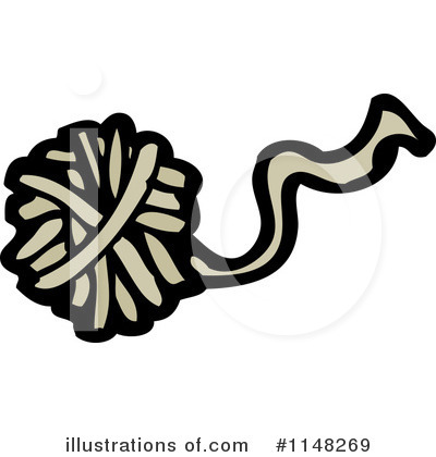 Royalty-Free (RF) Yarn Clipart Illustration by lineartestpilot - Stock Sample #1148269