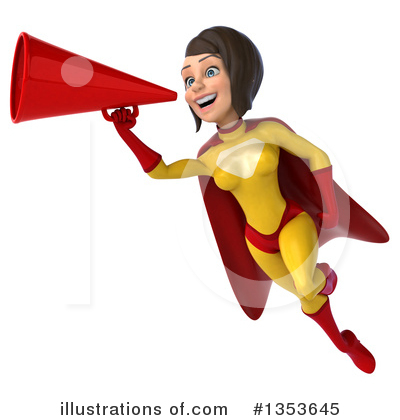 Yellow And Red Super Hero Clipart #1353645 by Julos