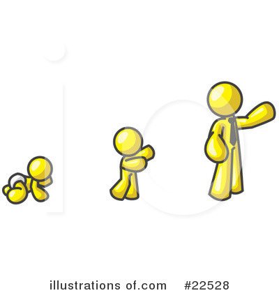 Royalty-Free (RF) Yellow Collection Clipart Illustration by Leo Blanchette - Stock Sample #22528