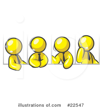 Business Meeting Clipart #22547 by Leo Blanchette