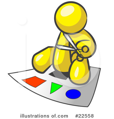 Royalty-Free (RF) Yellow Collection Clipart Illustration by Leo Blanchette - Stock Sample #22558