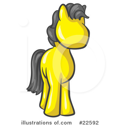 Royalty-Free (RF) Yellow Collection Clipart Illustration by Leo Blanchette - Stock Sample #22592