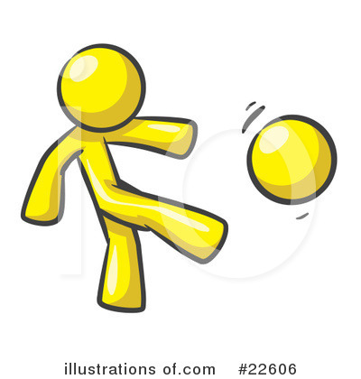 Royalty-Free (RF) Yellow Collection Clipart Illustration by Leo Blanchette - Stock Sample #22606