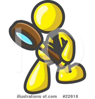 Royalty-Free (RF) Yellow Collection Clipart Illustration by Leo Blanchette - Stock Sample #22616