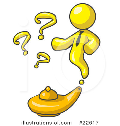 Questions Clipart #22617 by Leo Blanchette