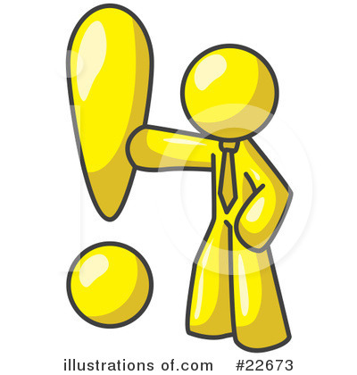 Exclamation Point Clipart #22673 by Leo Blanchette