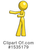 Yellow Design Mascot Clipart #1535179 by Leo Blanchette
