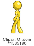 Yellow Design Mascot Clipart #1535180 by Leo Blanchette