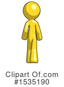 Yellow Design Mascot Clipart #1535190 by Leo Blanchette
