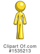 Yellow Design Mascot Clipart #1535213 by Leo Blanchette