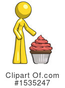 Yellow Design Mascot Clipart #1535247 by Leo Blanchette
