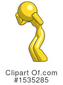 Yellow Design Mascot Clipart #1535285 by Leo Blanchette