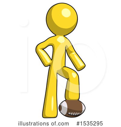 Royalty-Free (RF) Yellow Design Mascot Clipart Illustration by Leo Blanchette - Stock Sample #1535295