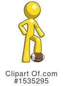 Yellow Design Mascot Clipart #1535295 by Leo Blanchette