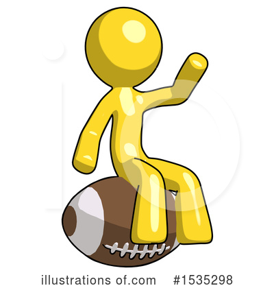 Royalty-Free (RF) Yellow Design Mascot Clipart Illustration by Leo Blanchette - Stock Sample #1535298