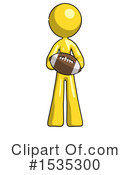 Yellow Design Mascot Clipart #1535300 by Leo Blanchette