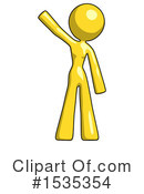 Yellow Design Mascot Clipart #1535354 by Leo Blanchette