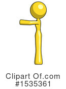 Yellow Design Mascot Clipart #1535361 by Leo Blanchette