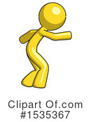 Yellow Design Mascot Clipart #1535367 by Leo Blanchette
