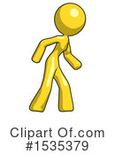 Yellow Design Mascot Clipart #1535379 by Leo Blanchette