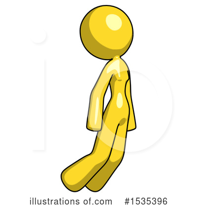 Royalty-Free (RF) Yellow Design Mascot Clipart Illustration by Leo Blanchette - Stock Sample #1535396