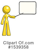 Yellow Design Mascot Clipart #1539358 by Leo Blanchette