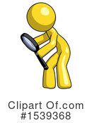 Yellow Design Mascot Clipart #1539368 by Leo Blanchette