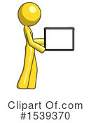 Yellow Design Mascot Clipart #1539370 by Leo Blanchette