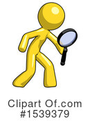 Yellow Design Mascot Clipart #1539379 by Leo Blanchette