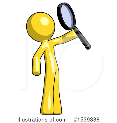 Royalty-Free (RF) Yellow Design Mascot Clipart Illustration by Leo Blanchette - Stock Sample #1539388